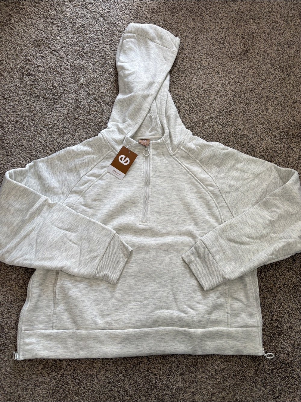 Allzero 1/4 Zip Hoodie NWT